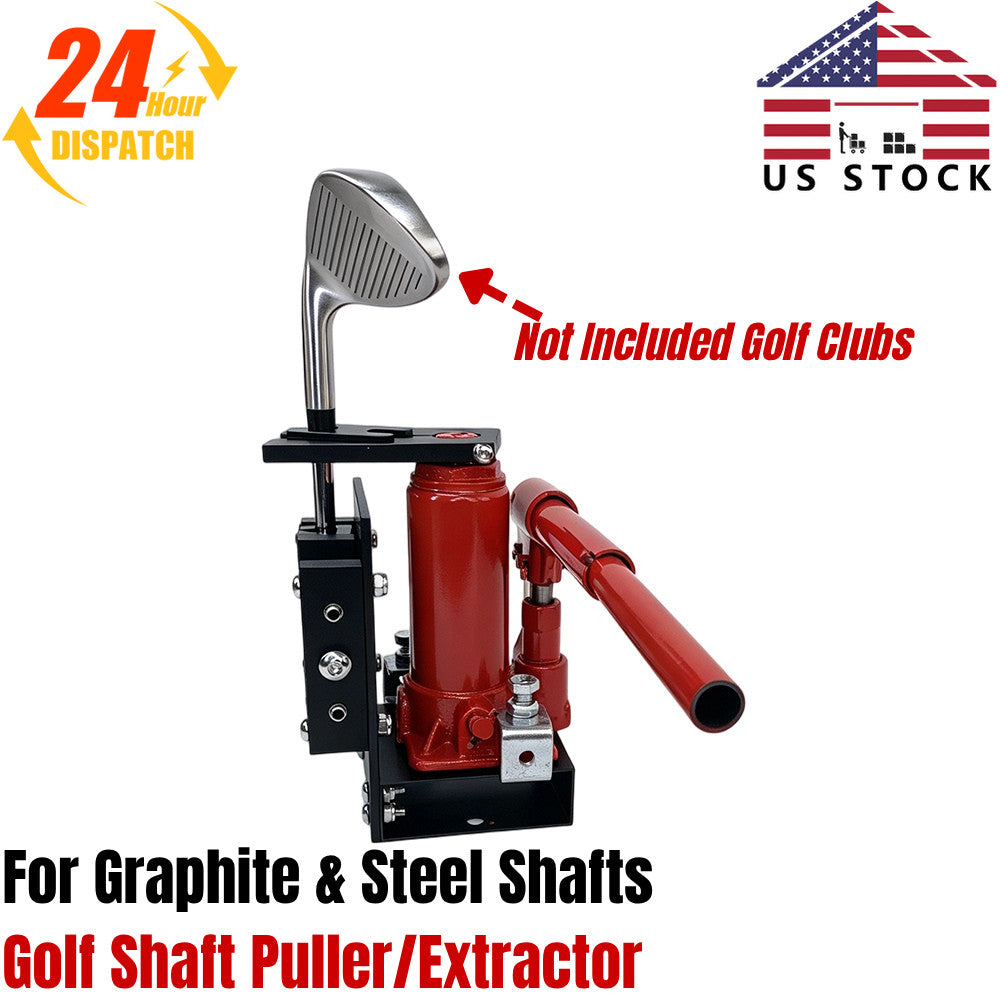 Golf Club Shaft Puller & Extractor Tool for Graphite & Steel Shafts