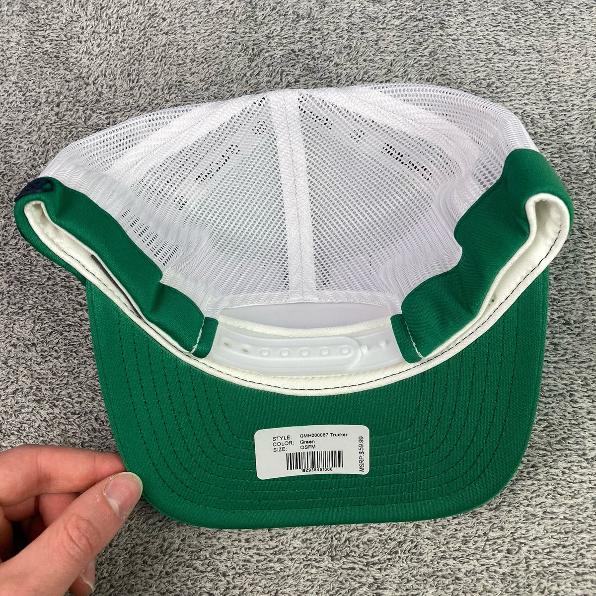 Men's 2024 US Open Pinehurst Golf Hat - Green Snapback