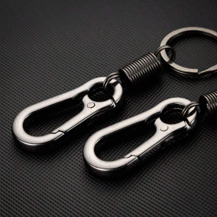 Durable Keychain with Strong Carabiner for Outdoor Activities