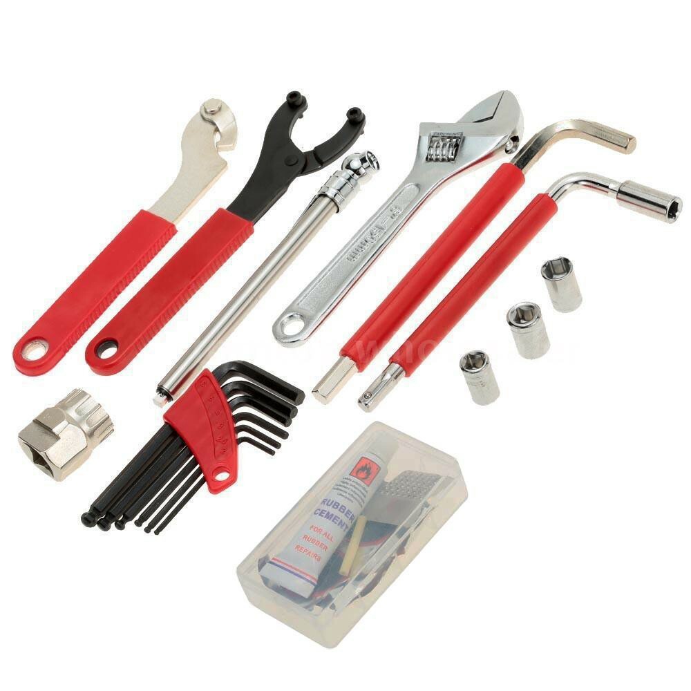 44-Piece Bicycle Repair Tool Kit for Home and Cycling Maintenance