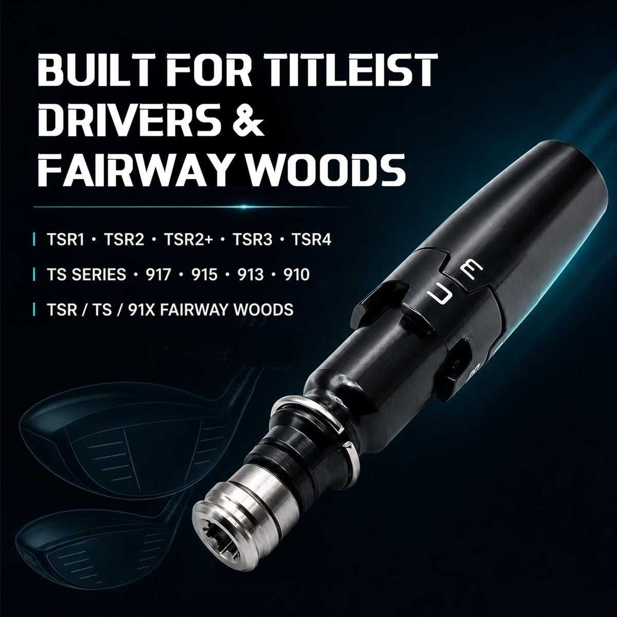 Golf Driver Replacement Sleeve Aluminum Alloy for TSR, TS Series & More
