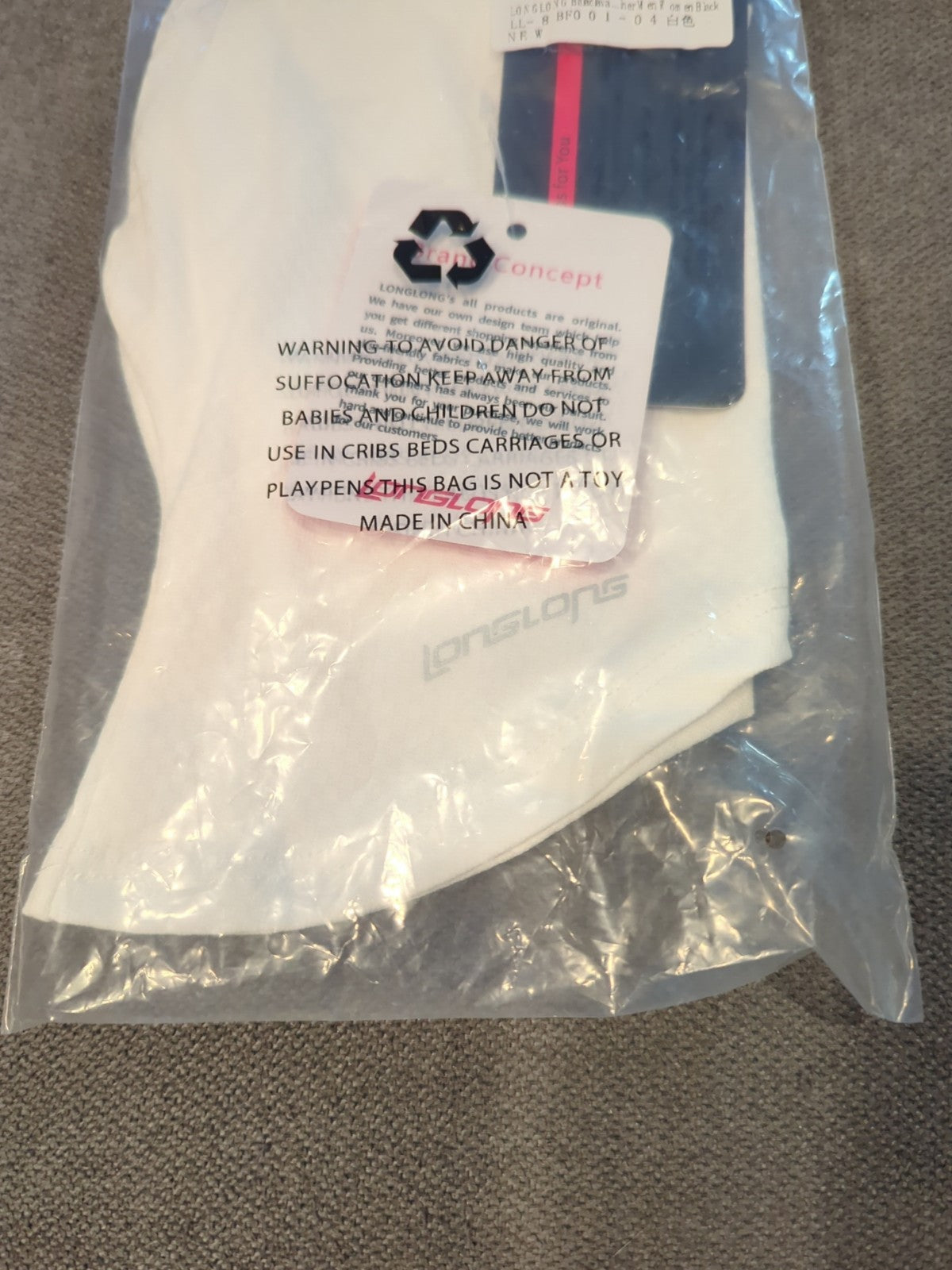 Longlong White Balaclava Face Mask for Sun Protection, Ice Fishing & Motorcycle