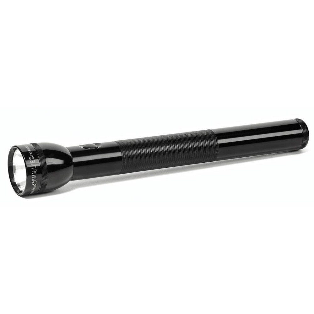 Maglite 4-Cell D-Cell Flashlight Black - Full Size, Water-Resistant