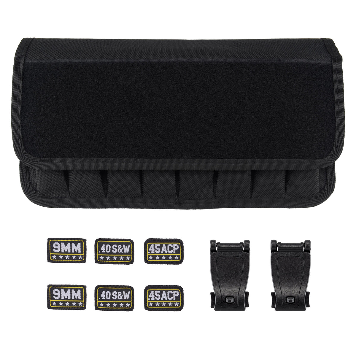 Mag Pouch with Cover, 8 Mag Capacity, MOLLE Tactical Organizer