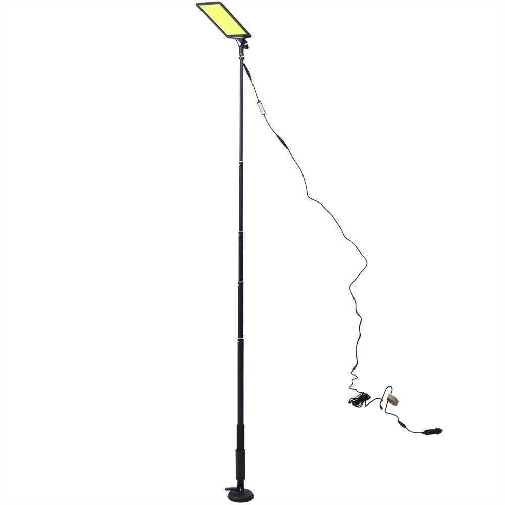 LED Camping Lantern Flood Light 12V Portable Telescopic Outdoor Lighting