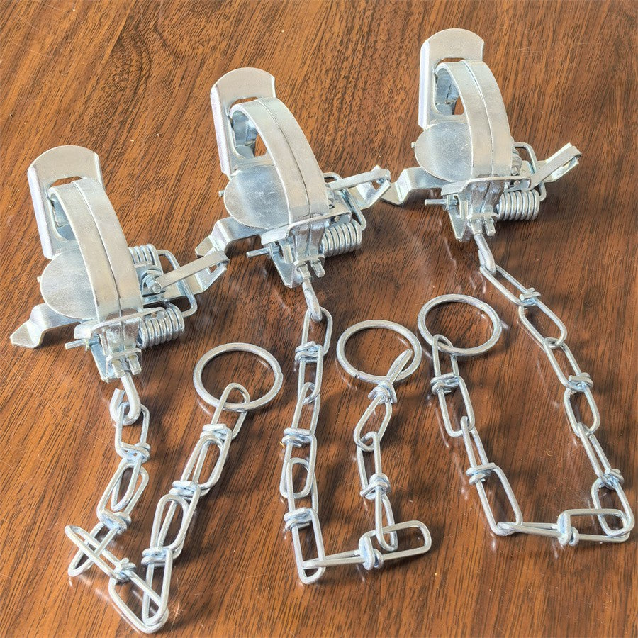 4 3/8 Inch Animal Trap for Coyotes, Bobcats, Raccoons, Rabbits & Small Critters