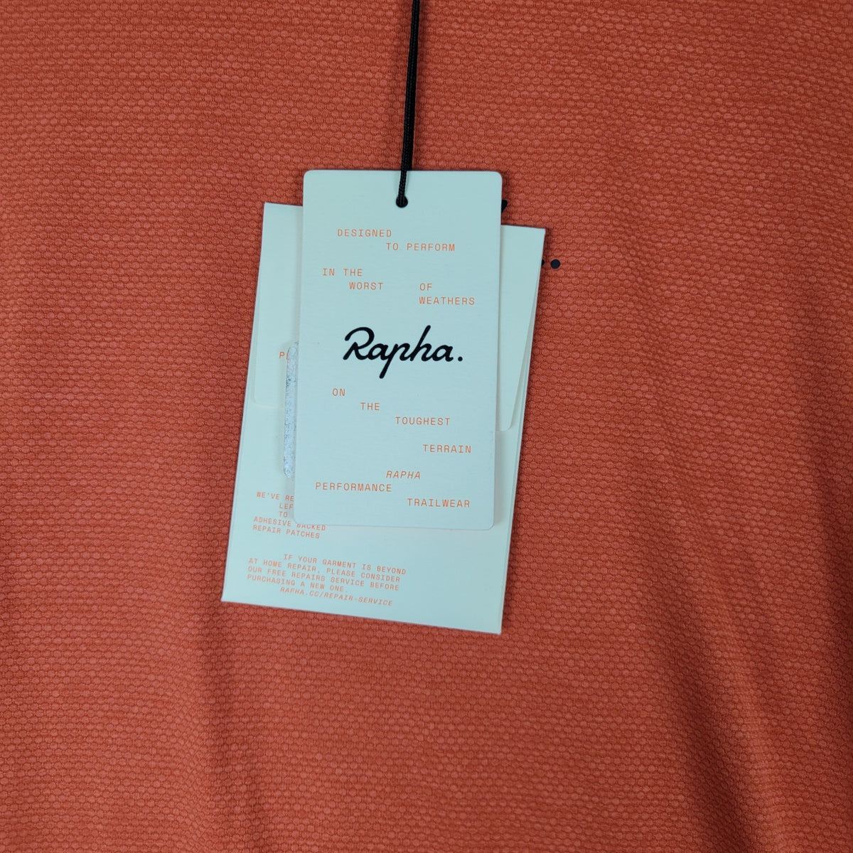 Rapha Men's Burnt Orange Trail Technical T-Shirt XL - Short Sleeve Activewear