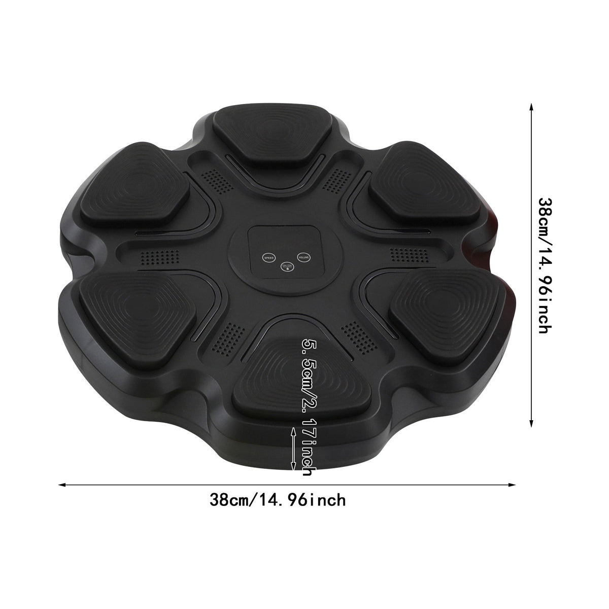 Wall-Mounted Bluetooth Boxing Machine with Music & Adjustable Intensity for Kids & Adults