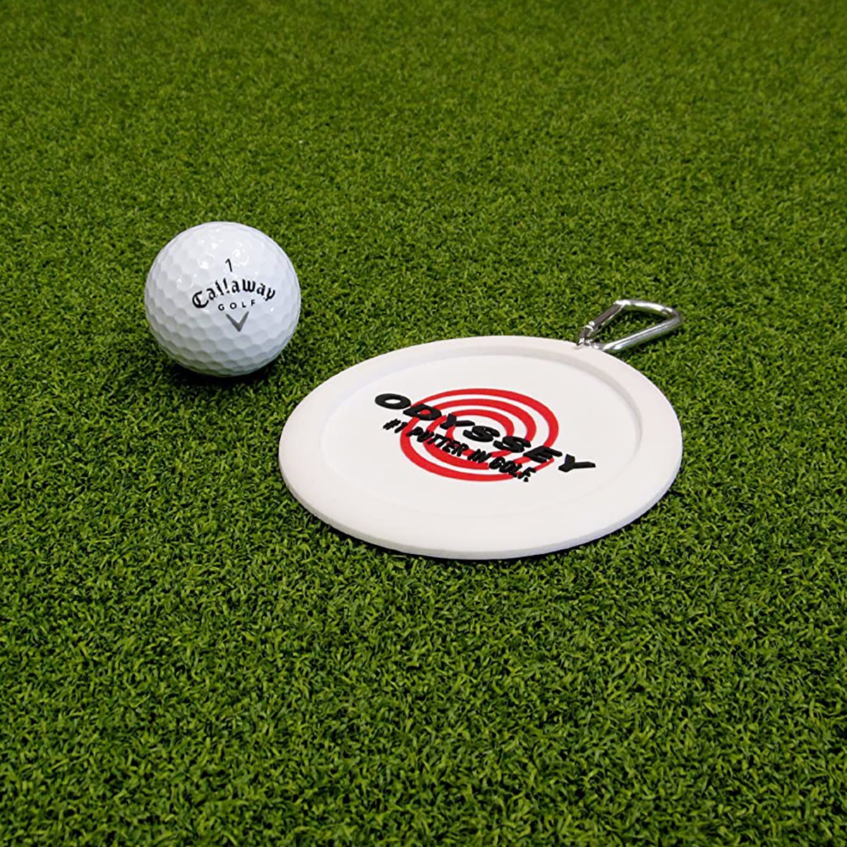 Golf Putt Target with Clip - Practice and Improve Putting Accuracy