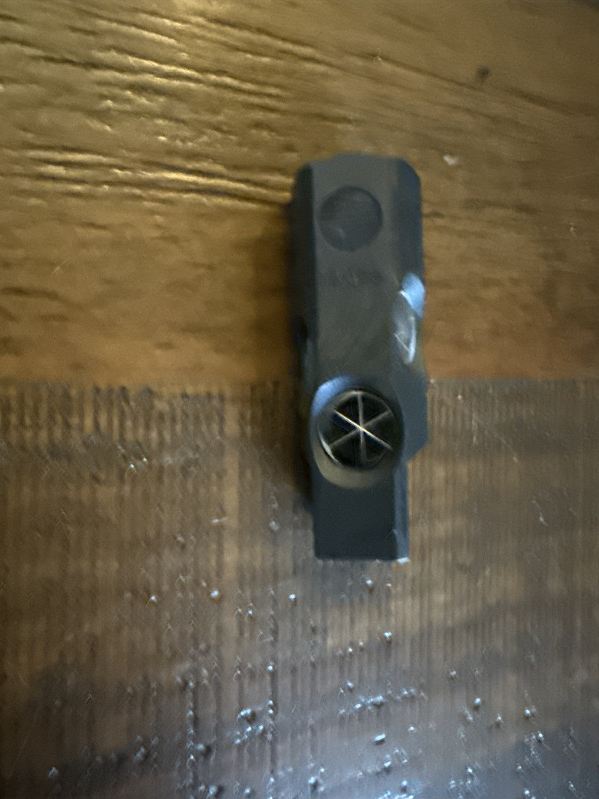 Nylon Threaded Reflector Pin for Medical or Safety Applications
