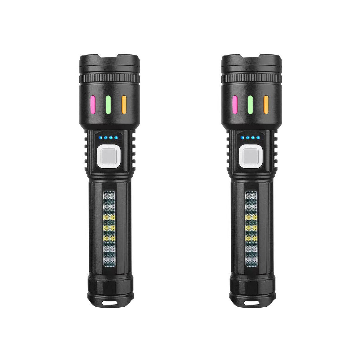 Super Bright Rechargeable LED Tactical Flashlight 99000000LM with Zoom & Multiple Modes