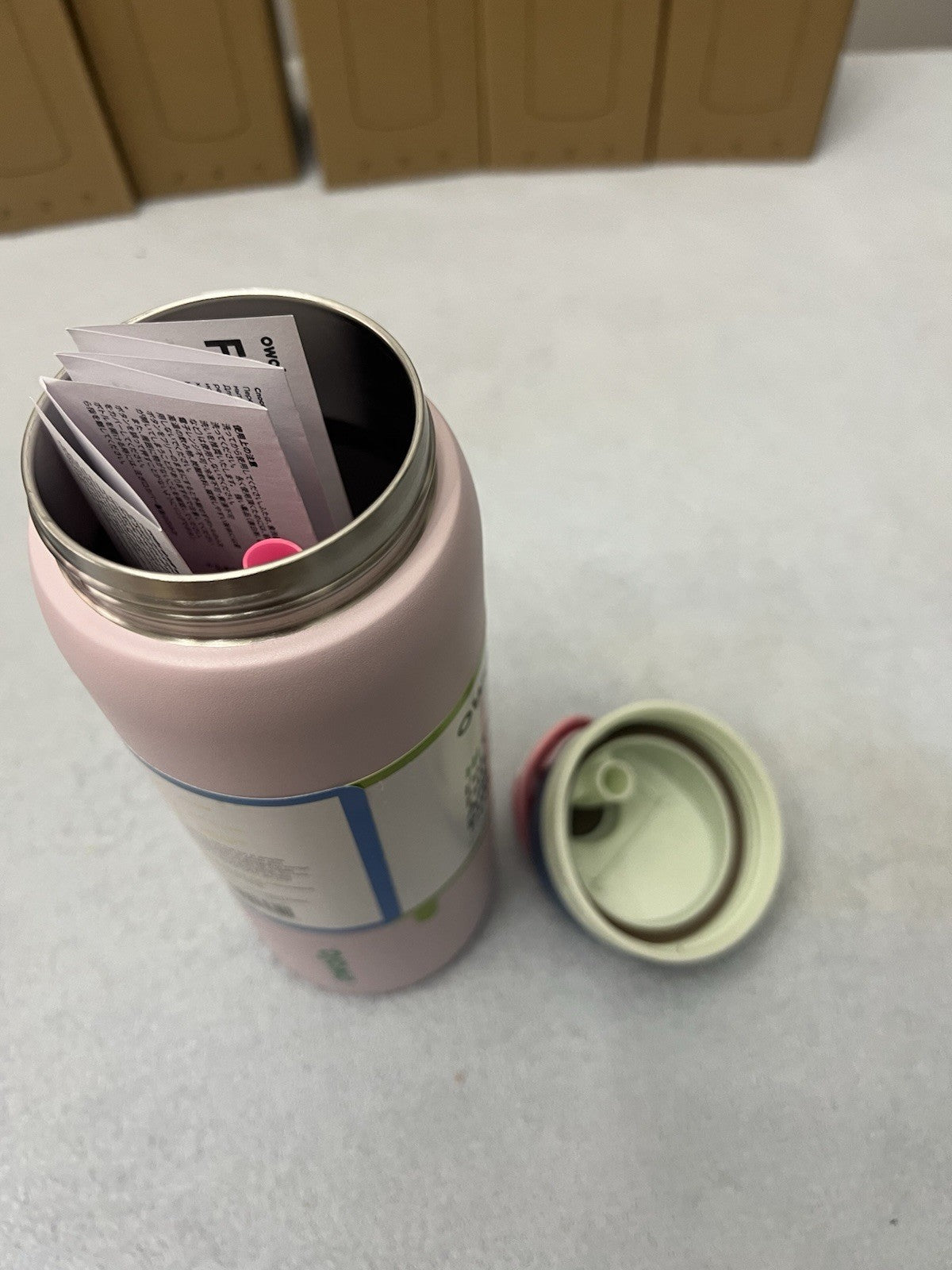 32 Oz Insulated Stainless Steel Water Bottle - Pink, Leakproof & Durable