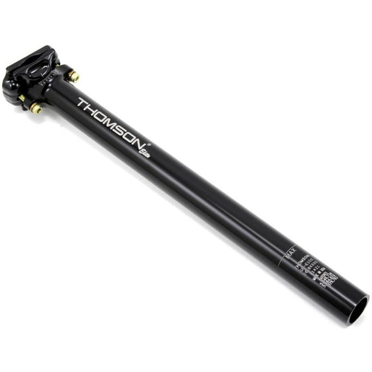 Bicycle Seatpost 26.8mm x 330mm Black Zero Offset No Setback