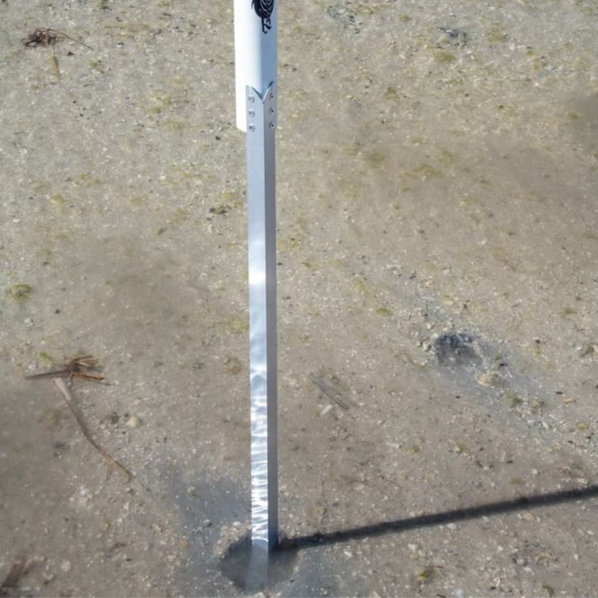 Tsunami 42-Inch Sand Spike Rod Holder - Aluminum & PVC Beach Fishing Gear