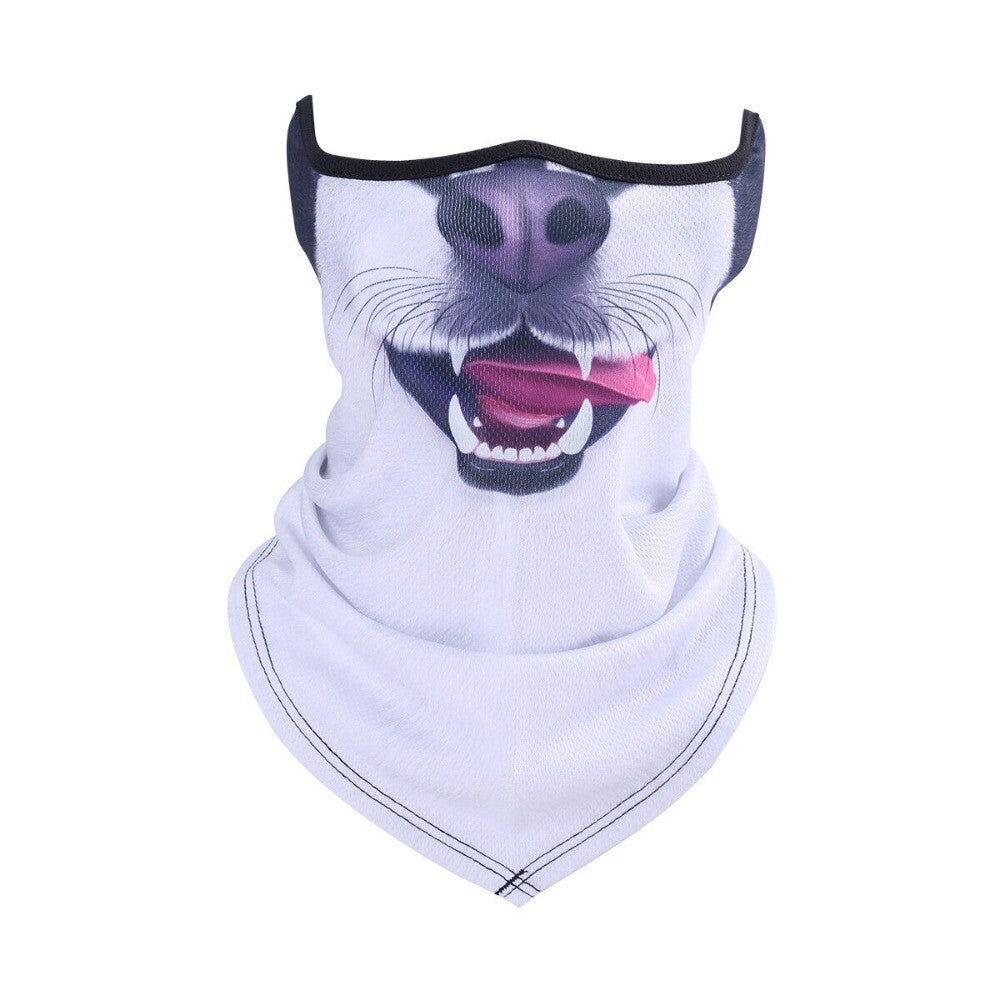 Unbranded Animal Print Face Cover Mask - Neck Gaiter for Outdoor Sports