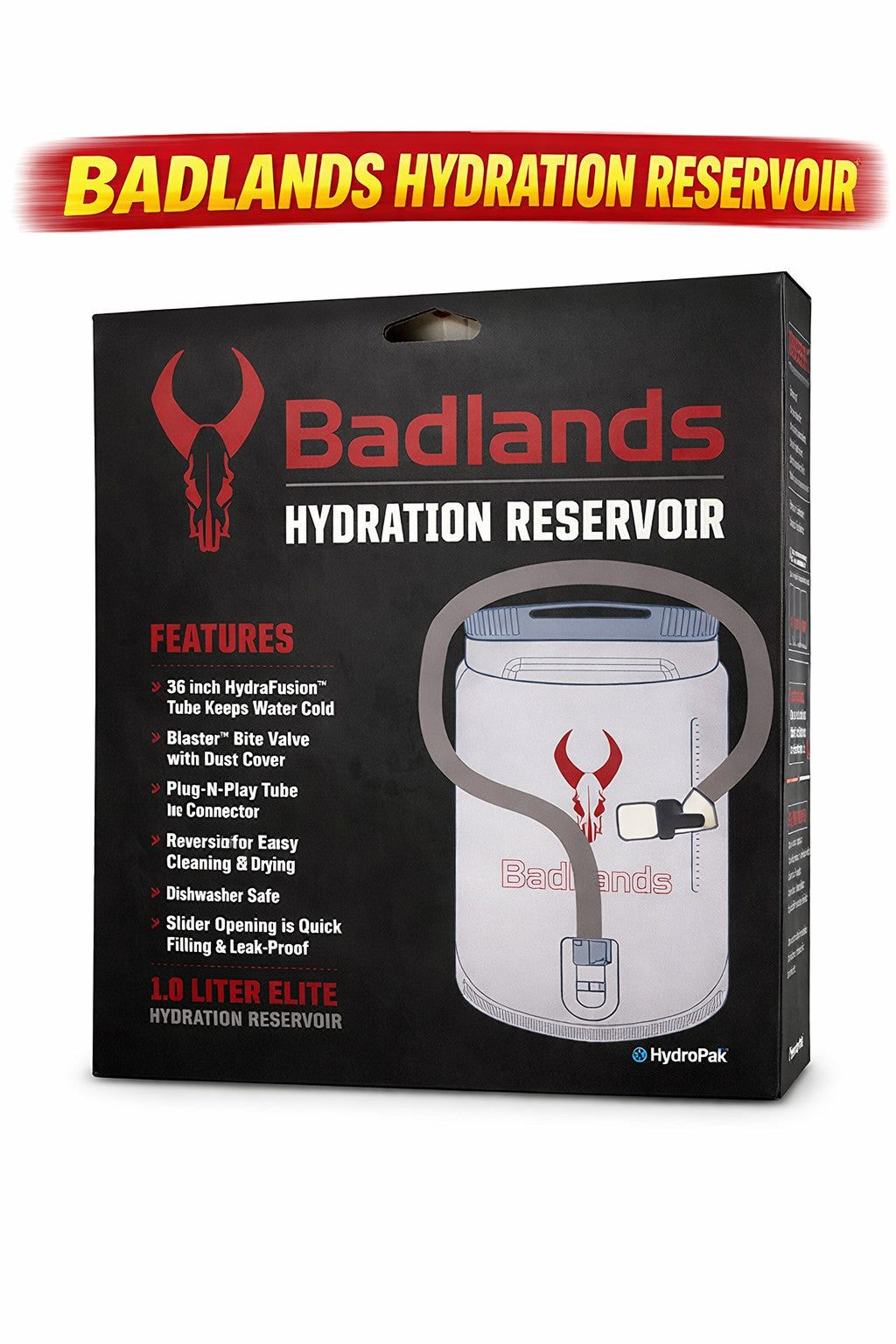 1L Hydration Reservoir BPA-Free Water Bladder for Outdoor Activities