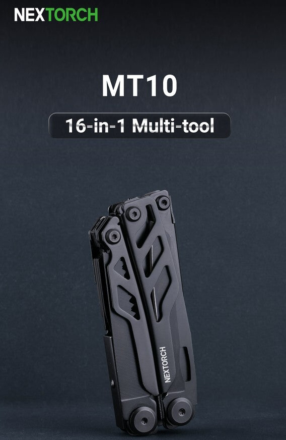 Multi-Tool with Pliers, Blade, Saw & Rescue Hook - Tactical Utility Tool