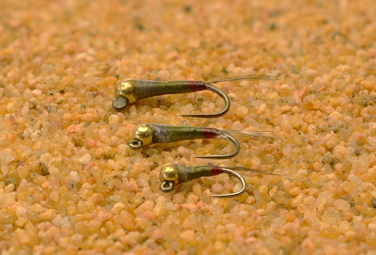 Euro Nymph Tungsten Perdigon Jig Head Flies - Assorted Sizes for Fly Fishing
