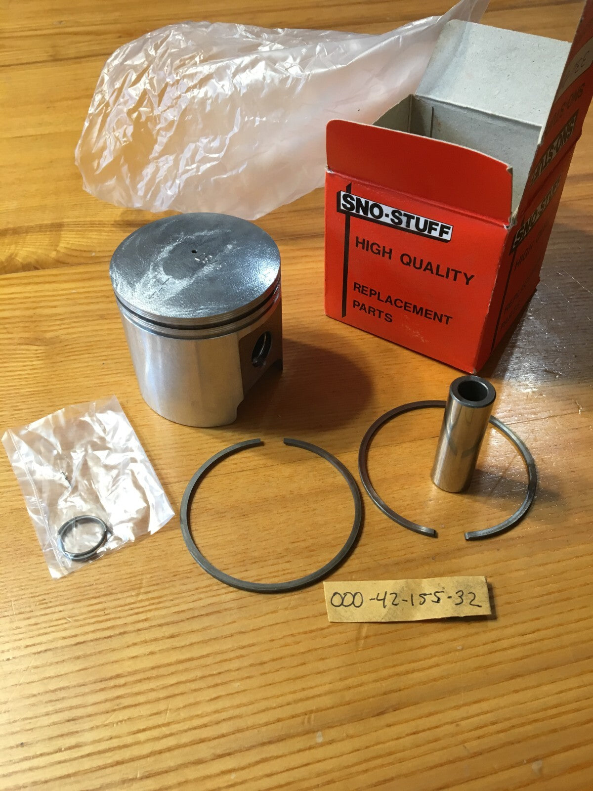 Japanese NOS Cuyuna JLO 2F 440 Pistons Kit for Vintage Engines - 67.5mm