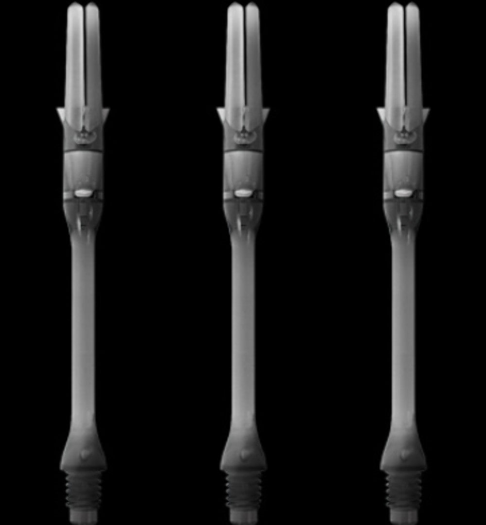 Dart Shafts L-Style L-Shaft Slim Silent Clear Black 440 44mm