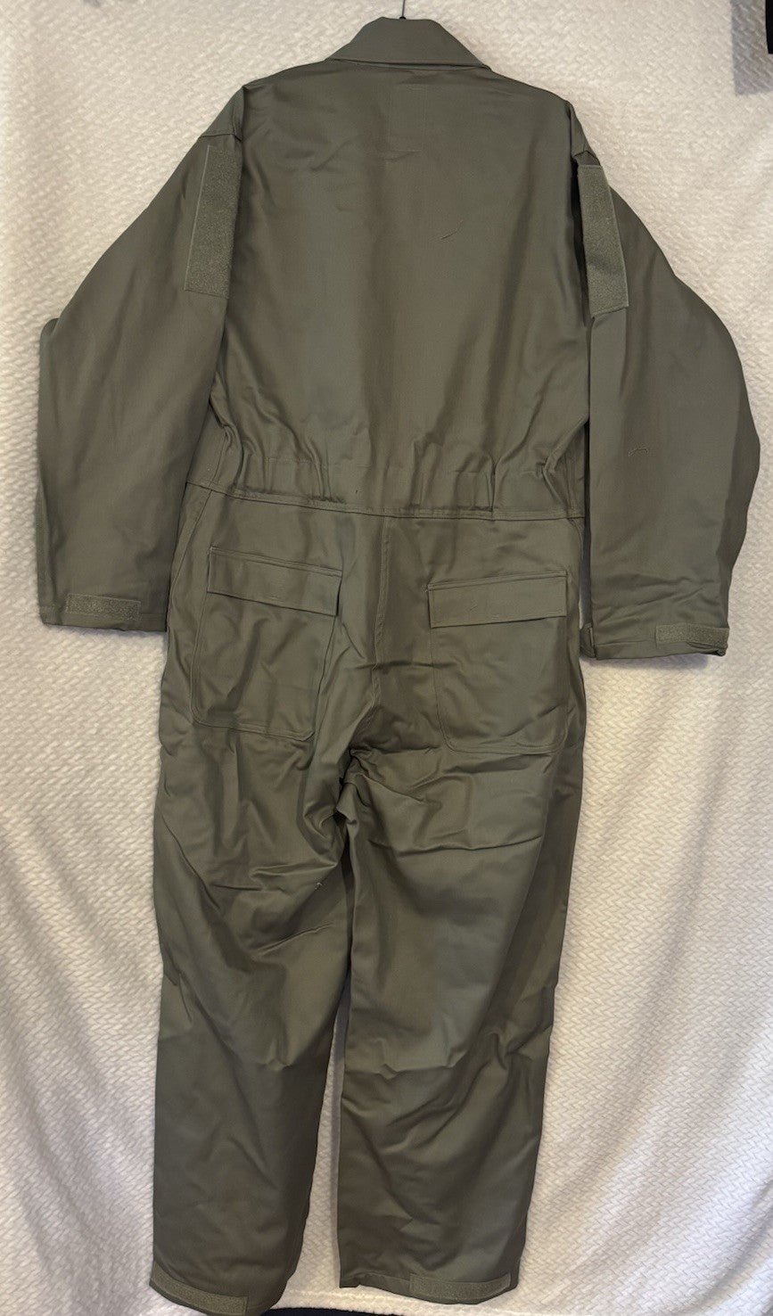 USAF Foliage Green Work Coverall - XL Utility Maintenance Overalls