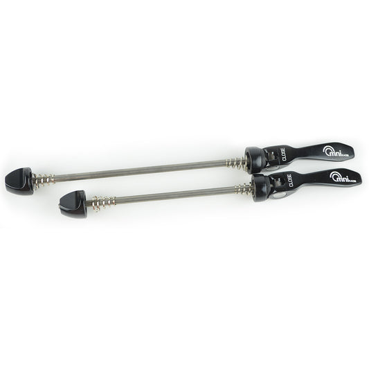 Lightweight Bicycle Wheel Skewers Set for Road & Mountain Bikes - Stainless Steel