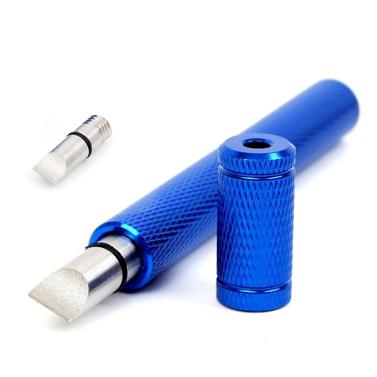Golf Club Cleaner & Groove Sharpener with Spare Tip - Metal & Iron Care