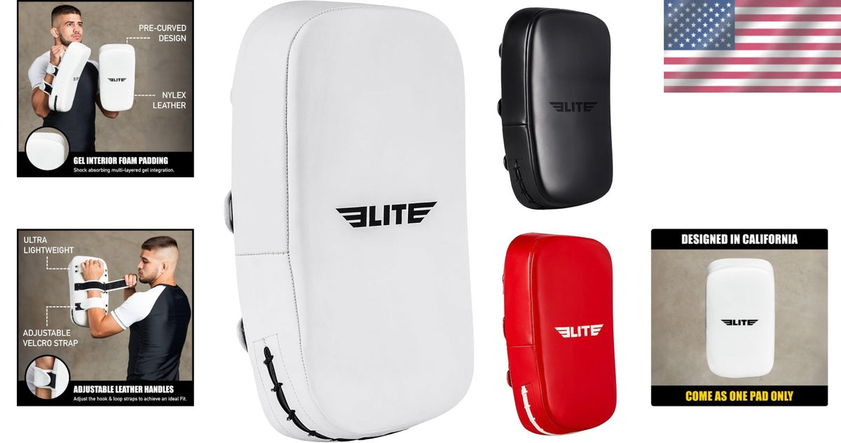 Martial Arts Kickboxing Pad - Durable Shock Absorption Shield for Training