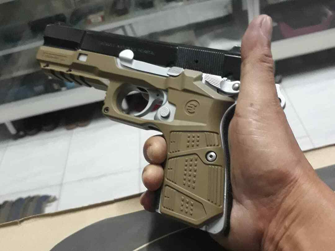Recover Tactical HPC Grip and Rail System for Browning FN Hi Power - Lightweight, Easy Install, MIL-STD Rail