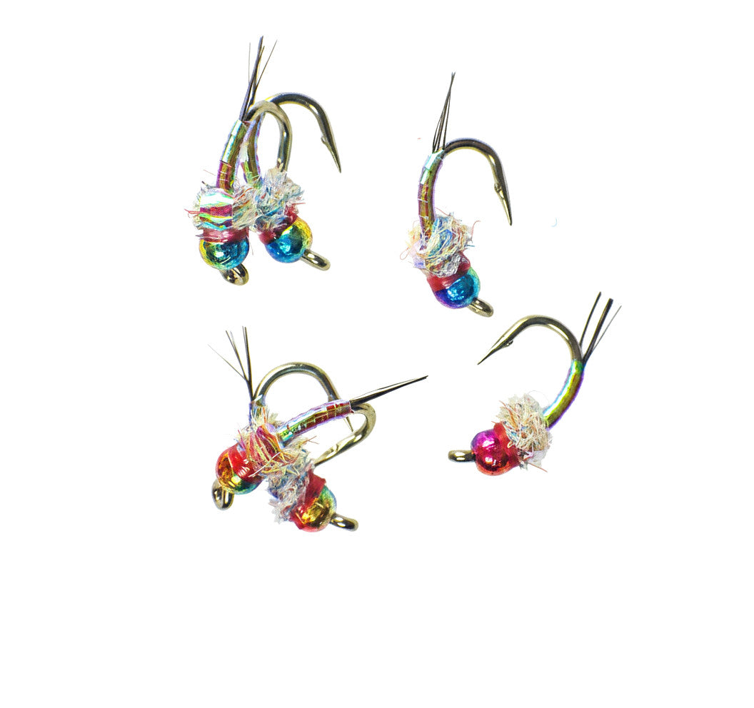 Rainbow Warrior Tungsten Nymphs - Premium Trout Fly Fishing Flies Assortment