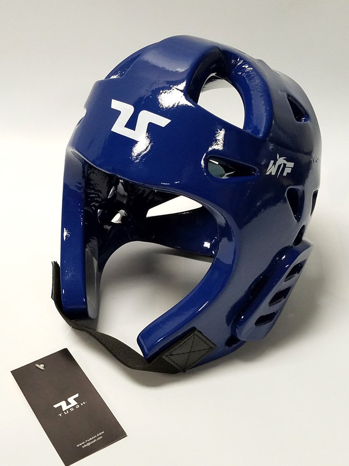 WTF Approved Taekwondo Head Guard Protector with Padding and Elastic Strap