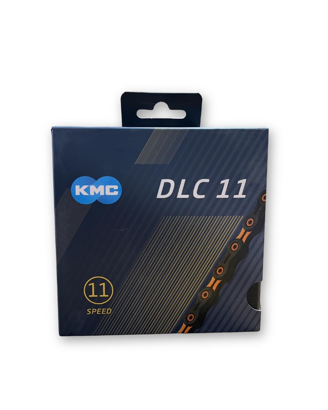 KMC DLC 11 Chain Black Orange 11-Speed Bicycle Chain with MissingLink