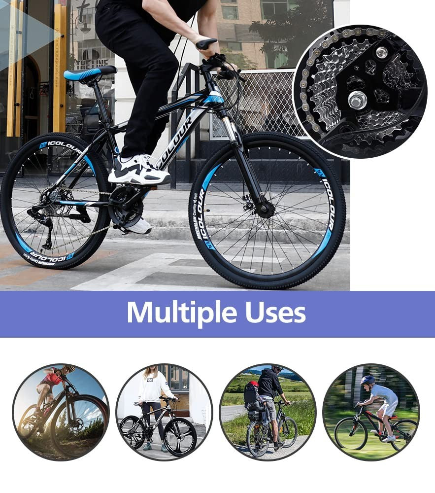 6/7/8-Speed Bicycle Chain - 58 Inch Road Mountain Bike Replacement