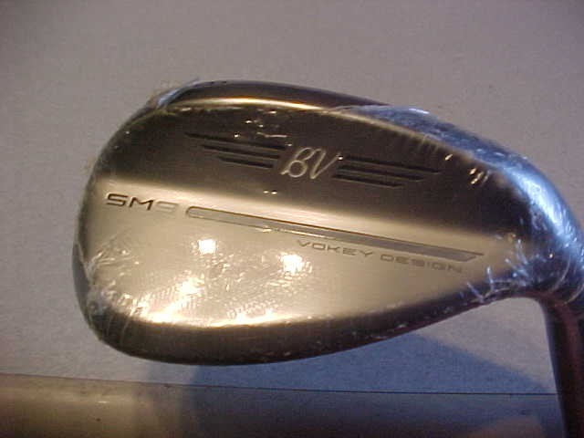 Golf Wedge 58° Tour Chrome SM9 Titleist Vokey with Senior Flex Shaft