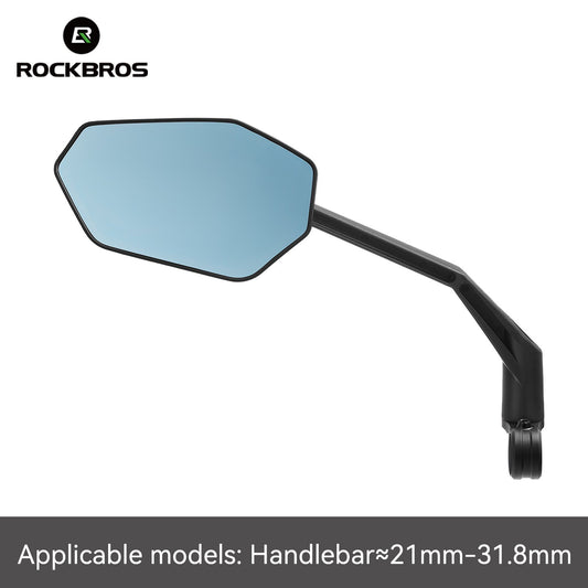Adjustable Bike Handlebar Mirror with Anti-Glare 360° Rotation for Cycling