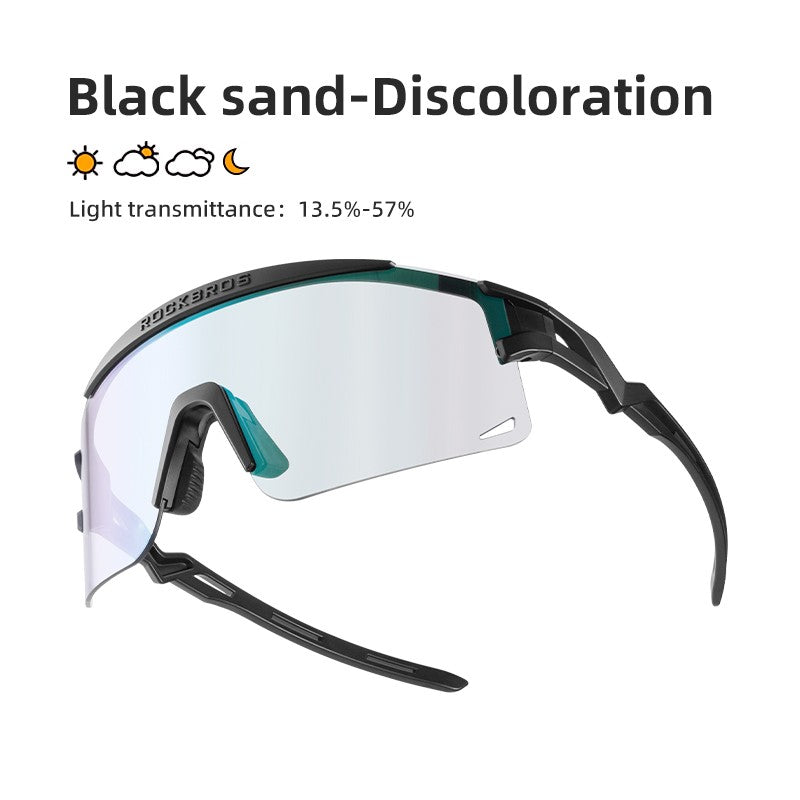 Photochromic Sports Cycling Sunglasses UV400 Goggle Outdoor Activewear