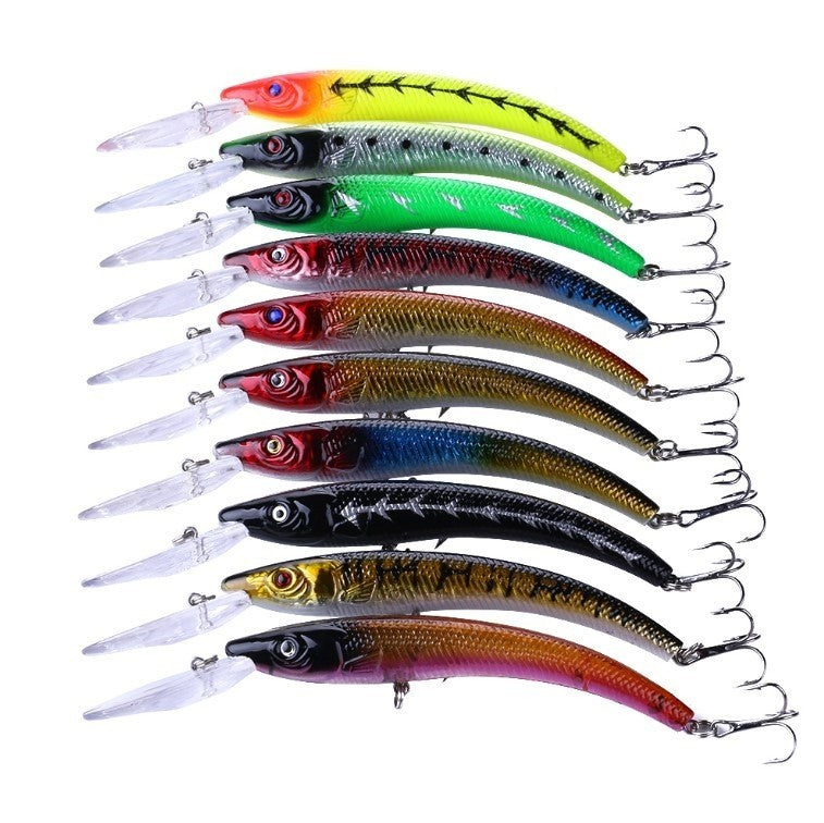 Deep Diver Crankbait for Walleye and Predator Fish - 6 Inch Fishing Lure