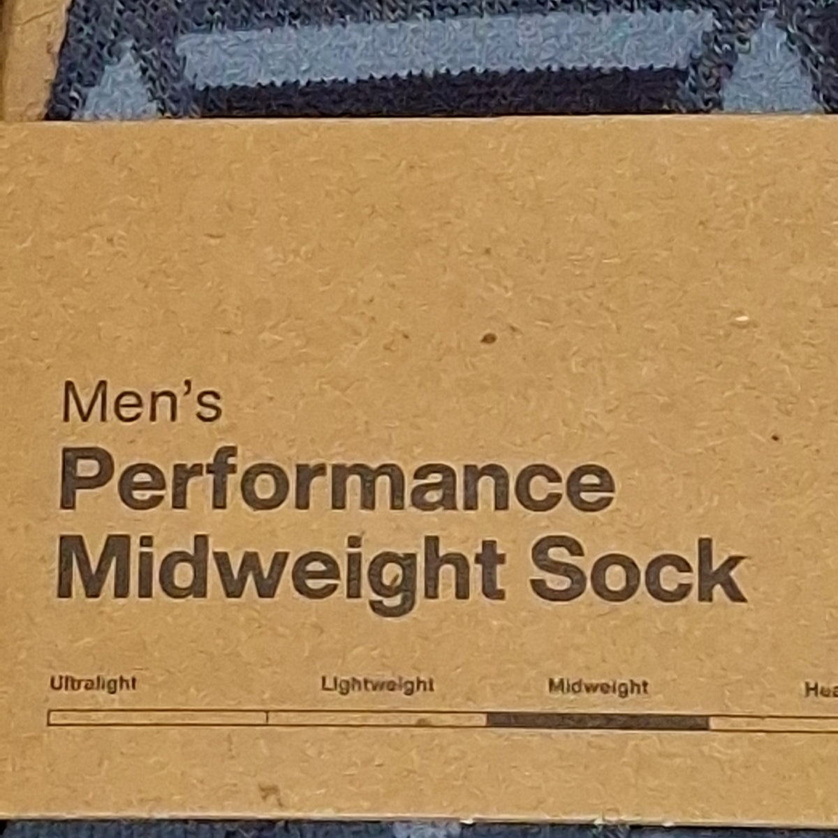 Men's Wool Snowboard Socks L Medium Performance Midweight Thermal Outdoor