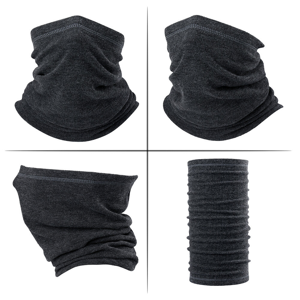 Unisex Fleece Neck Warmer Gaiter for Winter Outdoor Sports and Cycling