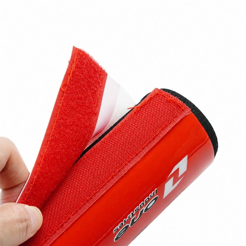 Handlebar Protector Pad 7.9in Foam Bike ATV Motorcycle Black Red