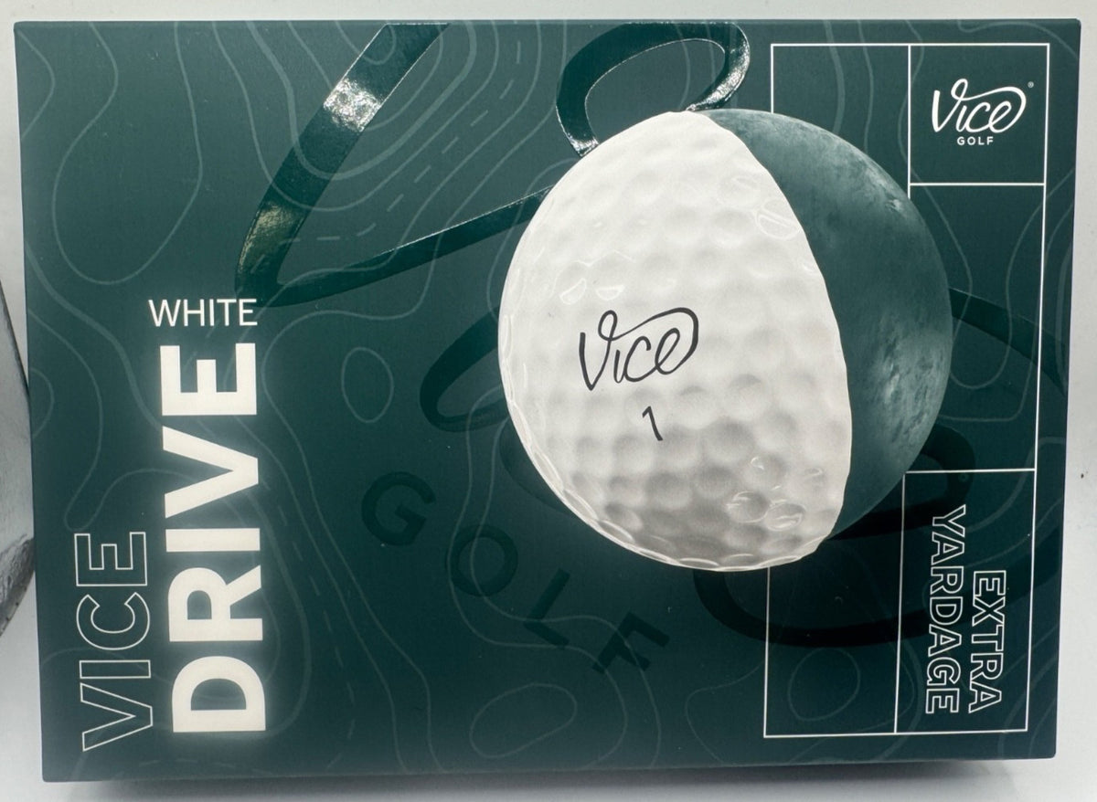 Premium White Golf Balls - 12 Pack, New & Factory Sealed