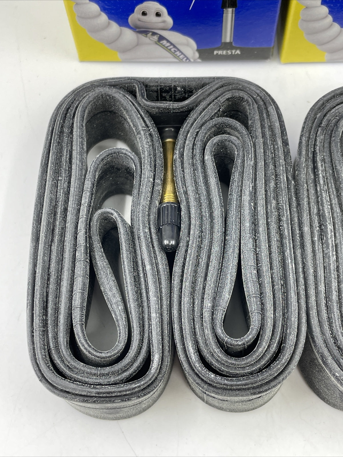Michelin AirStop Bicycle Inner Tubes 700x25-32mm Presta Valve Pair