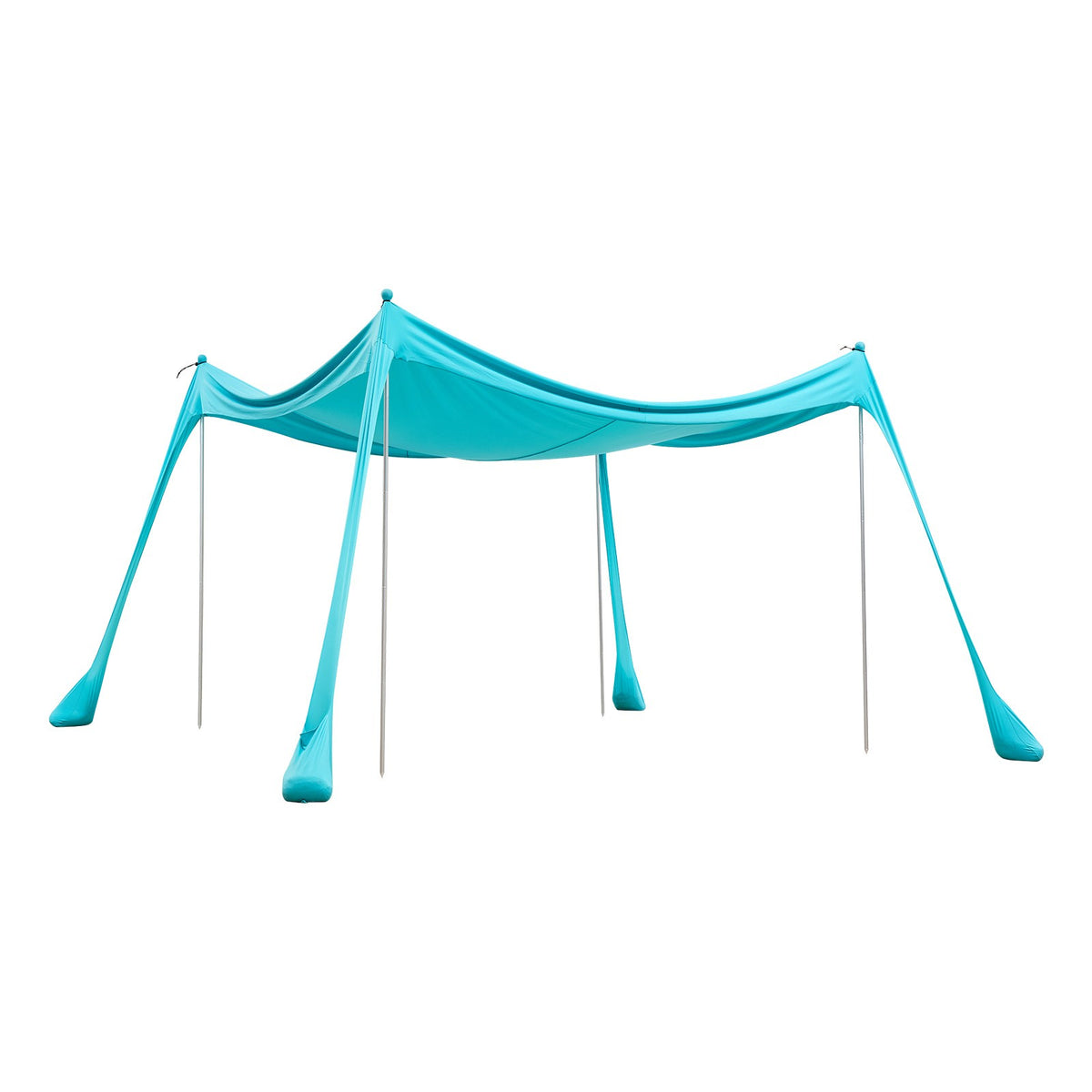10x10ft Pop Up Beach Tent Sun Shelter UPF 50+ Turquoise Portable Canopy