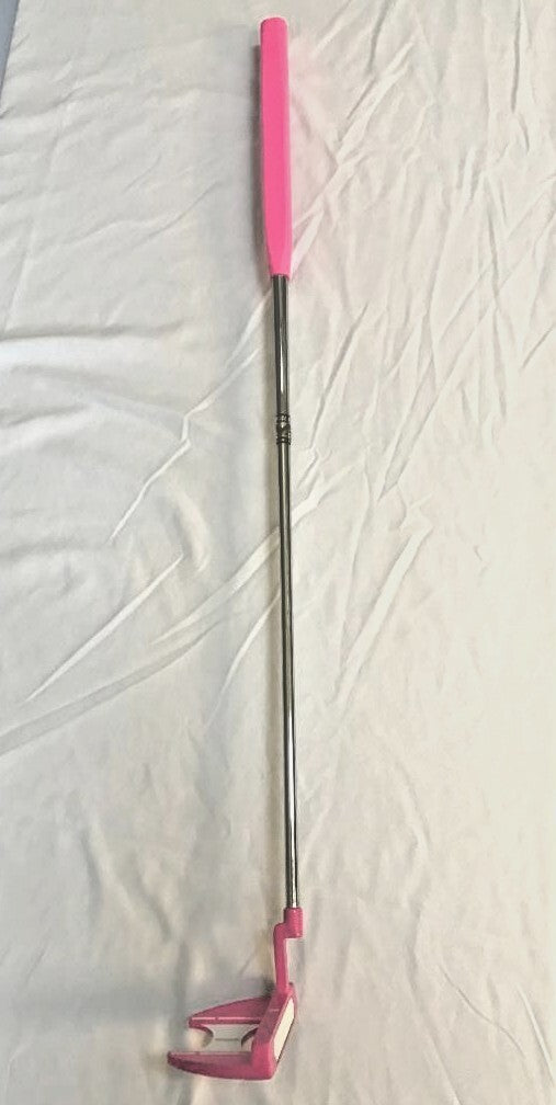 Ladies Custom Golf Putter - Pink Stepless Steel Shaft & Grip, Multiple Lengths