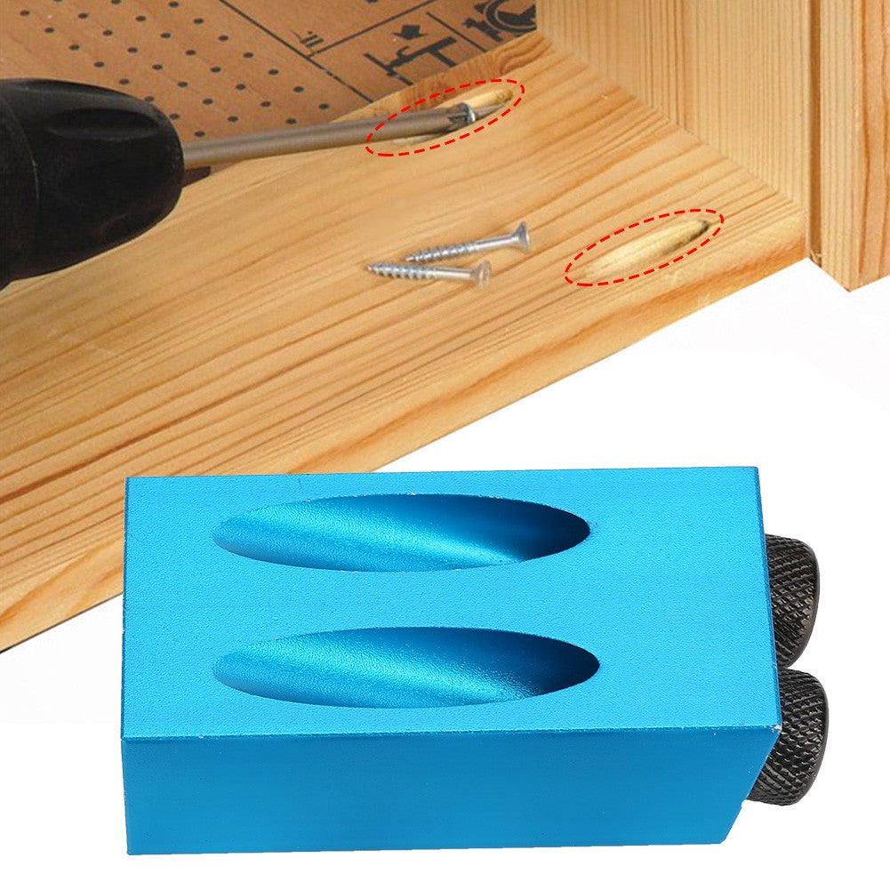 Angle Hole Drilling Guide 6/8/10mm - Oblique Locator for Woodworking