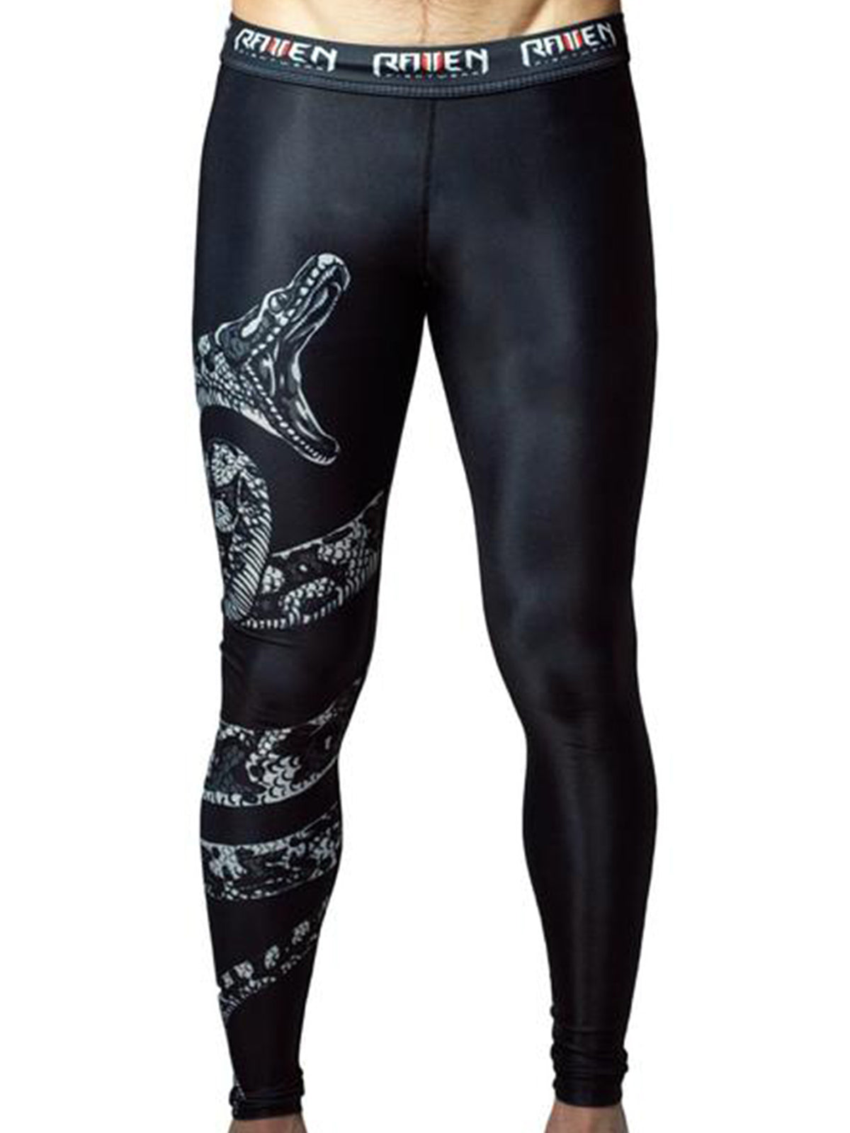 Men's MMA Spats - Constrictor Snake BJJ Tights for Martial Arts