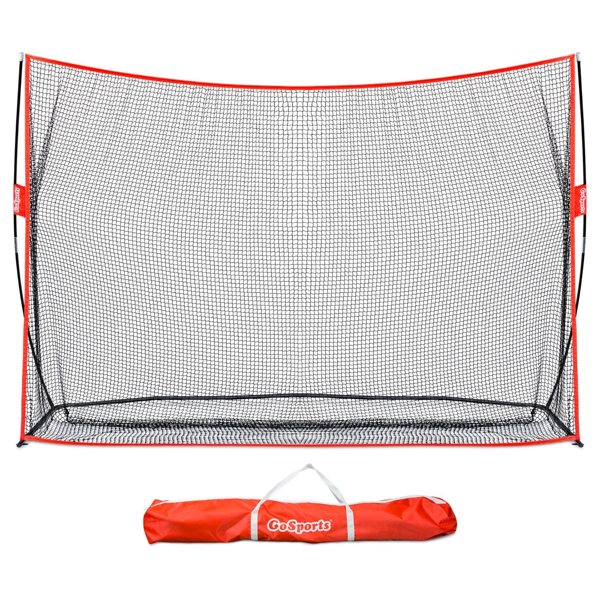 10' x 7' Golf Practice Net for Indoor Outdoor Swing Training with Ball Return