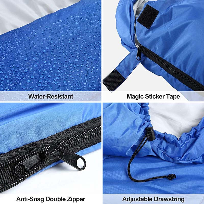 Extra Thick Waterproof Winter Sleeping Bag for Camping & Hiking