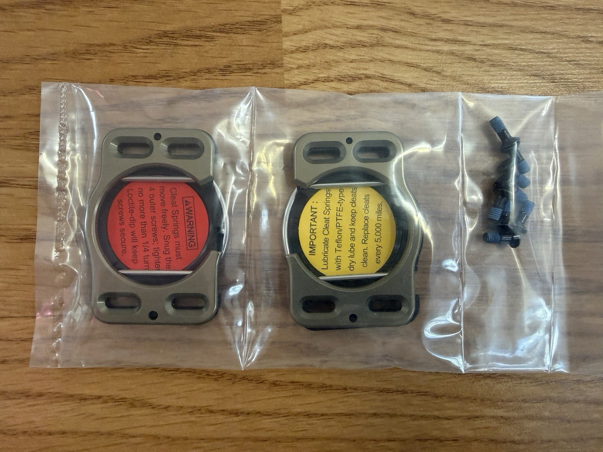 Speedplay X-Series V.2 Bicycle Cleats Set for X1, X2, X5 Pedals