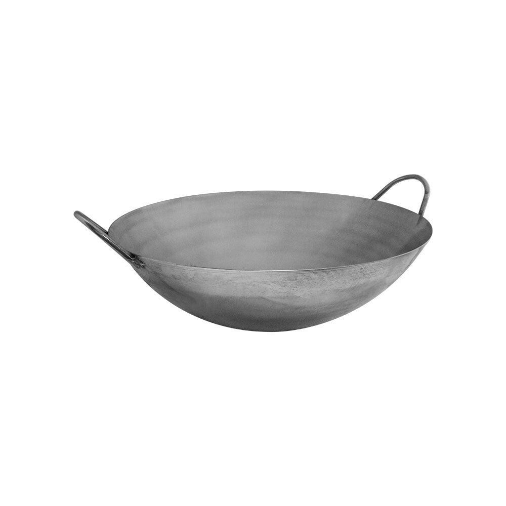 24-Inch Carbon Steel Wok Pan Chinese Traditional Cookware